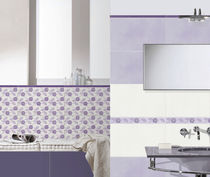 bathroom porcelain stoneware wall tile: floral pattern CODEMORE  BRENNERO