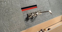 bathroom porcelain stoneware wall tile: stone look I CIOTTOLI CERAMICHE MARCA CORONA