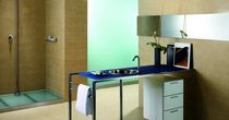 bathroom porcelain stoneware wall tile: plain color UTI & INNI MAJORCA