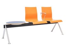 beam chair NOA MULTISEAT by Krijn Hamelink vds stalen meubelen