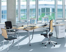 boardroom table HEXAGON Haworth Europe
