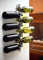 bottle rack FLOW black+blum