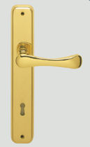 brass door handle EUROPA CAL