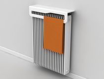 brass towel radiator C-45U C-65U C-85U groove design
