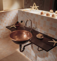 built-in copper washbasin TONDO AGO