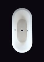 built-in oval bath-tub EMERAUDE T.E.S.