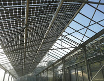 canopy with dual-glass photovoltaic modules S-TE LUMEX Tenesol