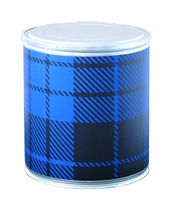 cardboard design stool SCOTTISH BLUE Pacific Art Design