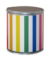 cardboard design stool TT MULTI COLORS Pacific Art Design