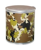 cardboard design stool TT CAMOUFLAGE Pacific Art Design