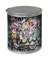 cardboard design stool TT GRAFFITI WORLD Pacific Art Design