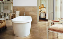 ceramic floor tile: marble look CESARE MAGNUS: AUBURN BLAZE StonePeak Ceramics