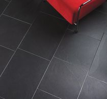 ceramic floor tile: stone look JACA NEGRO Azuvi