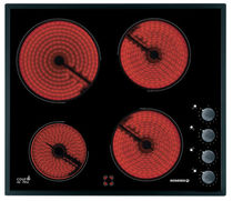 ceramic glass hob: induction RVM 640 PN Rosi&egrave;res