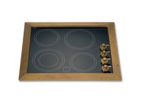 ceramic glass hob: radiant ELP047 RESTART