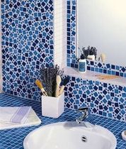 ceramic mosaic tile for bathroom MARIENBAD EMAUX DE BRIARE