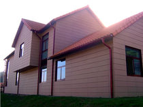 ceramic ventilated facade FACE : LIGHT GREY Soladrilho