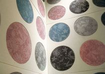 ceramic wall tile: geometric pattern MODERN FLORAL TEXTILE Tagina