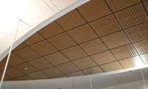 certified wooden ceiling tile (FSC-certified) ALURATONE Rulon company