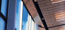 certified wooden ceiling tile (FSC-certified) FUSION Acoustigreen