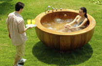 circular portable hot-tub  Outdoor Comforts