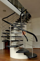 circular staircase with central stringer VBKF AMM Dizains