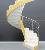 circular staircase with lateral stringers (concrete structure) C-AS2 EDILCO
