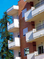 cladding brick (exterior) SOLOGR&Eacute;S : HAZELNUT Soladrilho