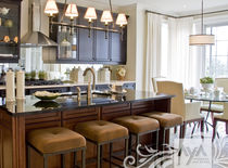 classic eco-friendly kitchen in certified wood (FSC Eco-label) VERMONT EBONY MAPLE BLACKENED TERRY CHERRY AYA kitchens