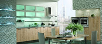 classic kitchen in wood veneer BALI H&Auml;CKER