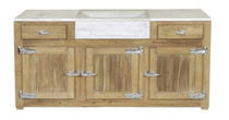 classic kitchen island FBF09 De Kercoet