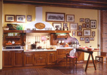 classic solid wood kitchen (walnut, handmade) TELAIO ARCA