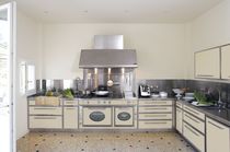classic stainless steel kitchen AVANT GARDE BEIGE J. Corradi