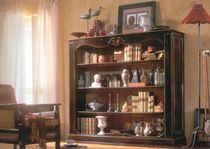 classic style bookcase CM32 - MOKA PREGNO