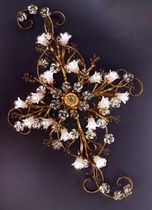 classic style ceiling lamp CATERINA: 4615/16PL arte luce