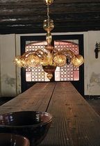 classic style chandelier (blown glass, handmade) ACCADEMIA Classic Light