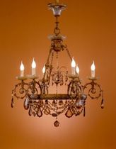 classic style chandelier (bronze, handmade) PALAZZO Antonio Almerich Classic