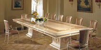 classic style dining table  ZAIRA E 5403 OAK DESIGN