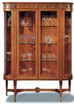 classic style display case CARLOTTA OAK DESIGN