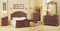 classic style double bed ALBINA Metebronz mobilya