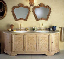 classic style double washbasin cabinet 8535/PD BIANCHINI & CAPPONI