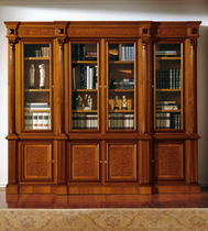 classic style glass front bookcase ALBINONI Colombo Mobili