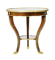classic style pedestal table BEAUMONT TAILLARDAT