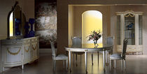 classic style round extending table EPOQUE 2455 OAK DESIGN