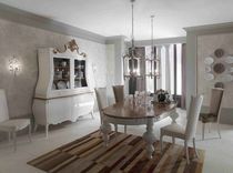classic style round extending table ART. CO.92/E STELLA DEL MOBILE