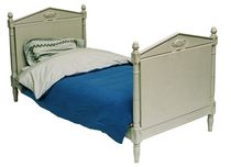 classic style single bed DIRECTOIRE Maman m'adore