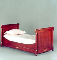 classic style single bed 117 Meubles Flaux