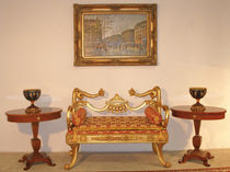 classic style upholstered bench 2239/S Mice Versailles