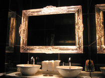 classic style wall mirror BAROQUE Sturmundplastic by La Rosa S.p.A