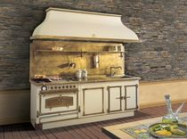 classic style wall mounted chimney extractor hood CPF004 RESTART